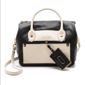 NWT Marc Jacobs carryall in black/white